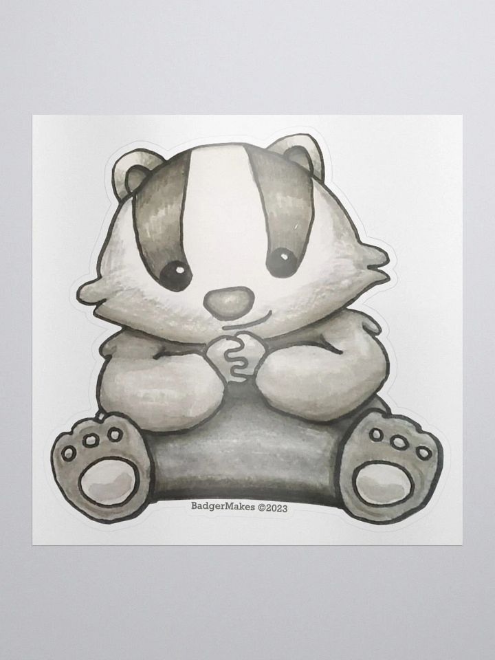 Baby Badger Sticker product image (1)