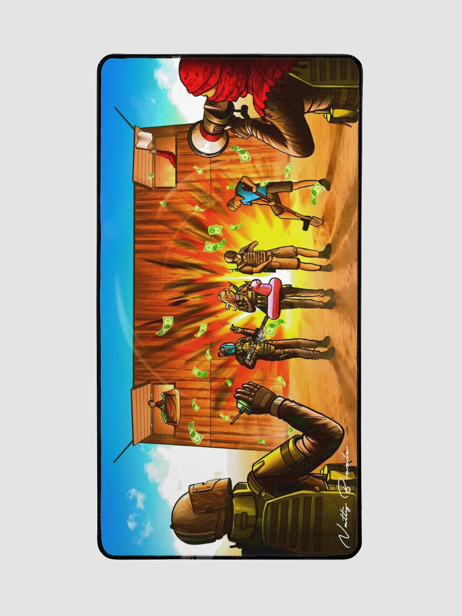 Desert Billionaires Desk size mouse pad product image (2)