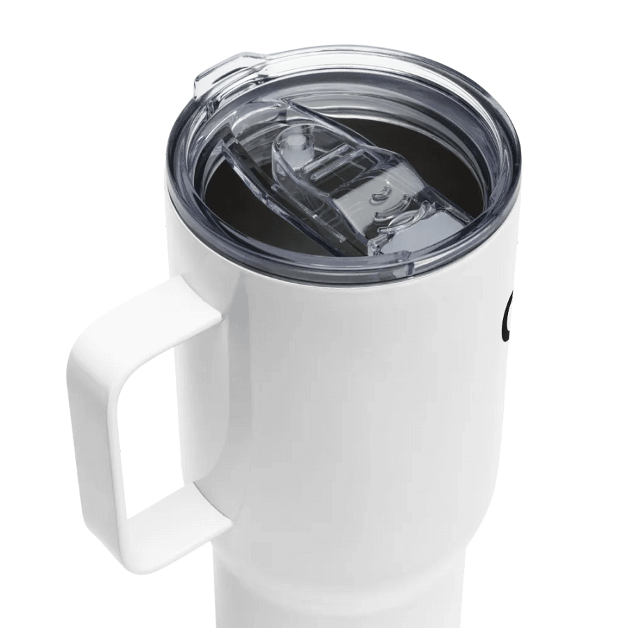 Gamer Girl Spit Travel Mug White product image (4)
