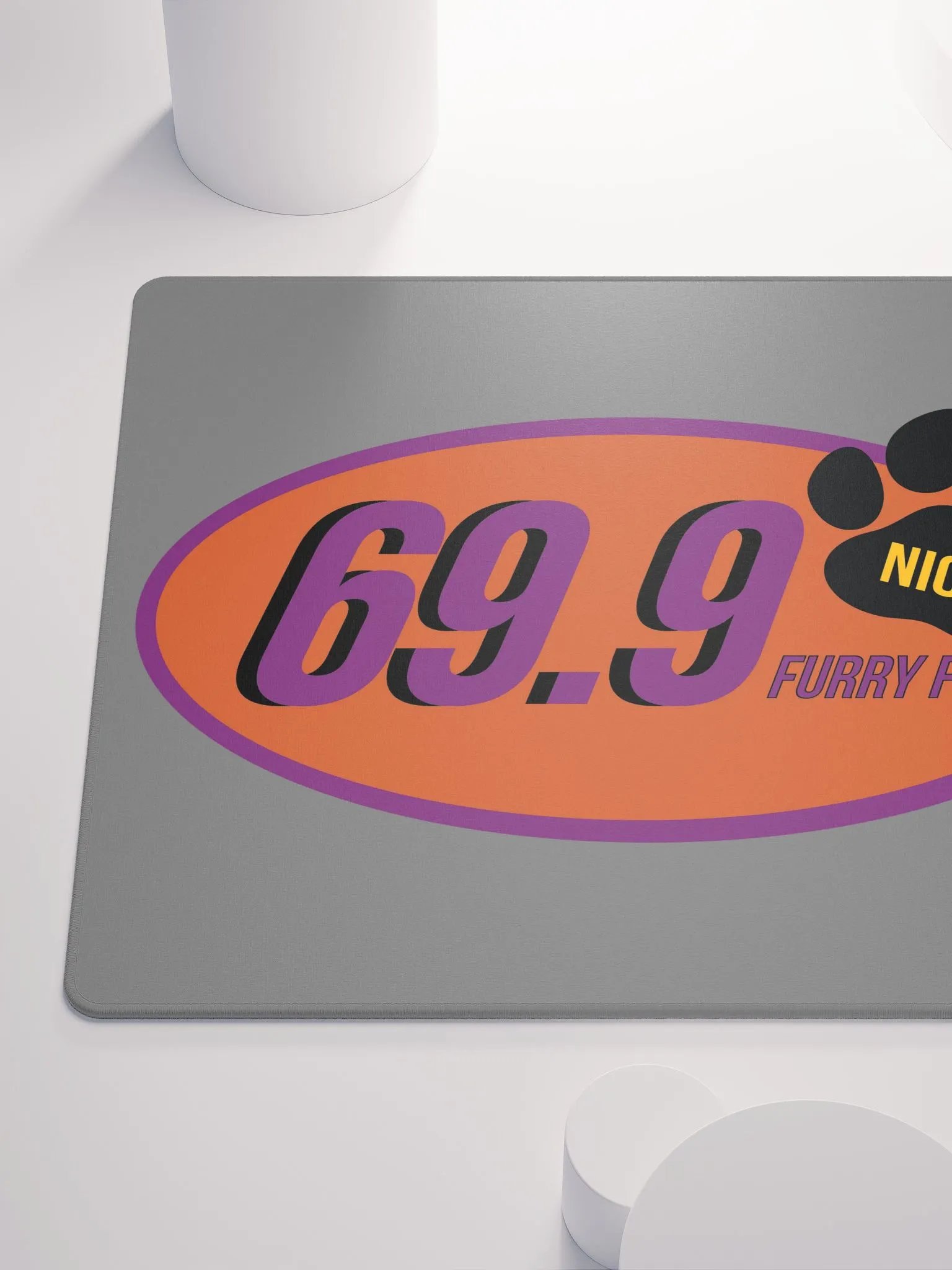"69.9 Furry FM" Mousepad product image (6)