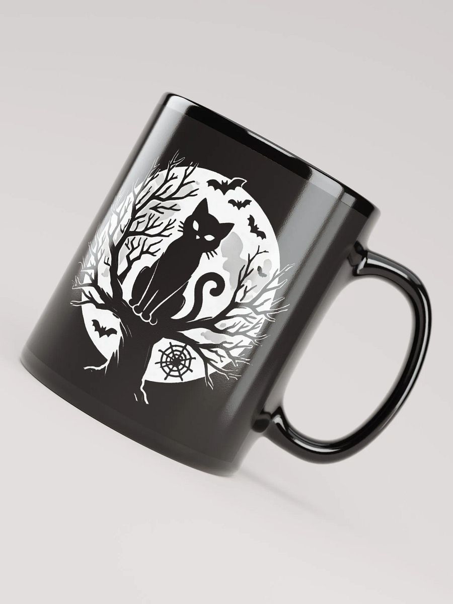 Halloween Cat in the Moonlight Mug product image (4)