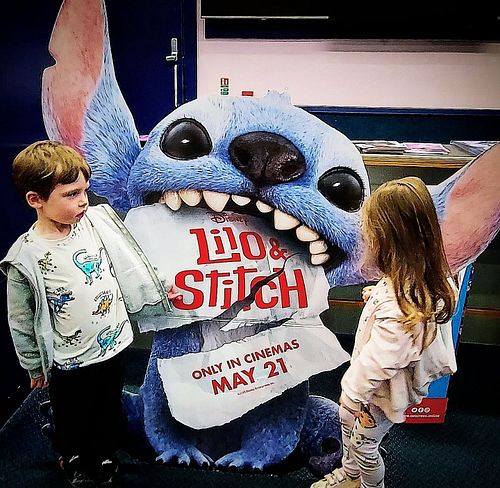 We watched Lilo and Stitch!
