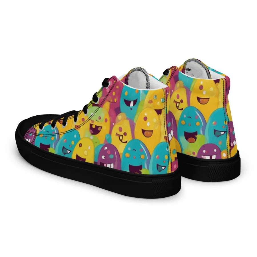 Whimsical Bean Character High Tops product image (5)