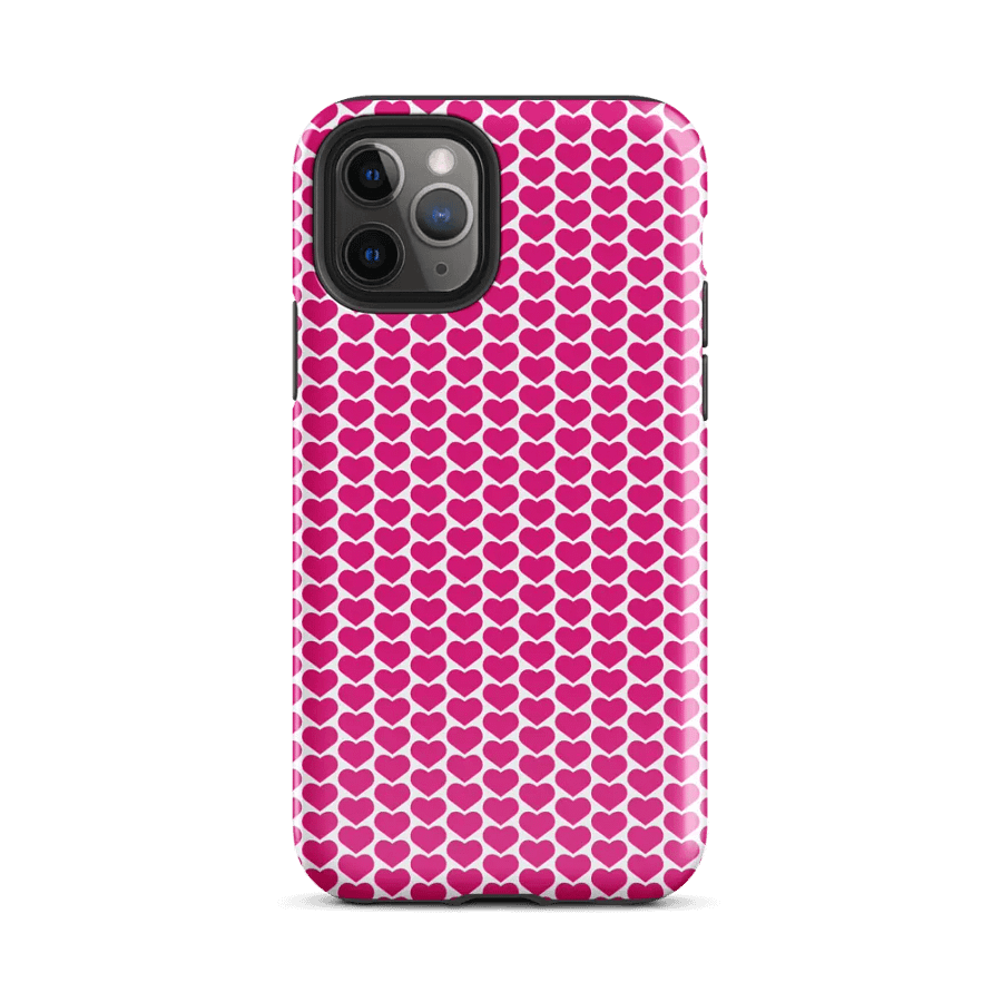 Tough Case for iPhone® (pink heart) product image (53)