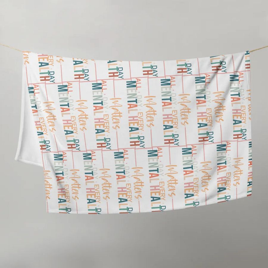 Mental Health Matters Blanket product image (10)