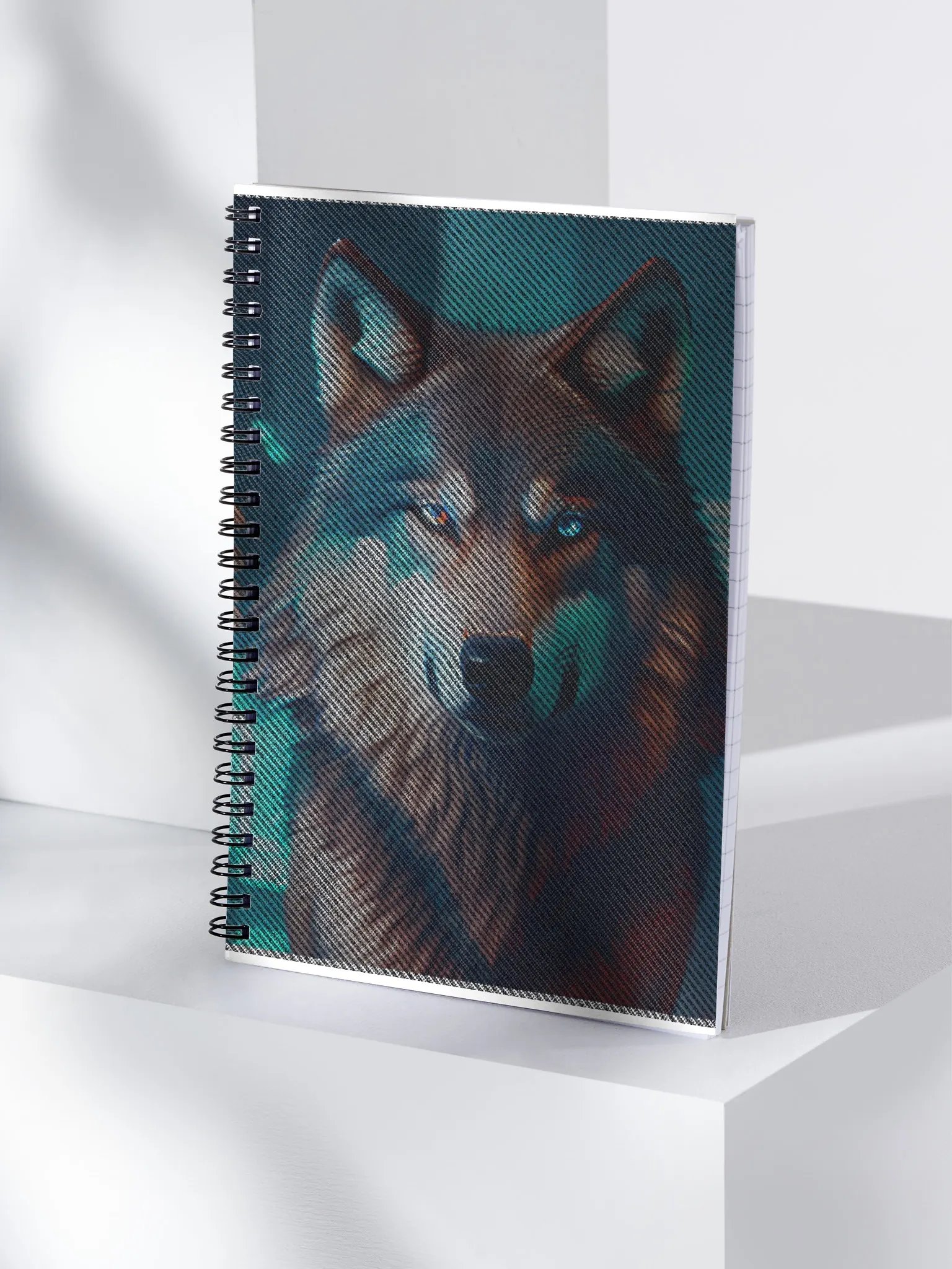 Ai wolf notepad product image (4)