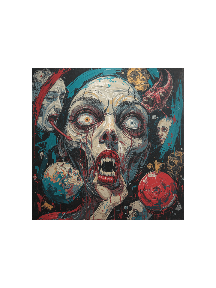 The Scream That Shattered Reality Matte Poster product image (4)