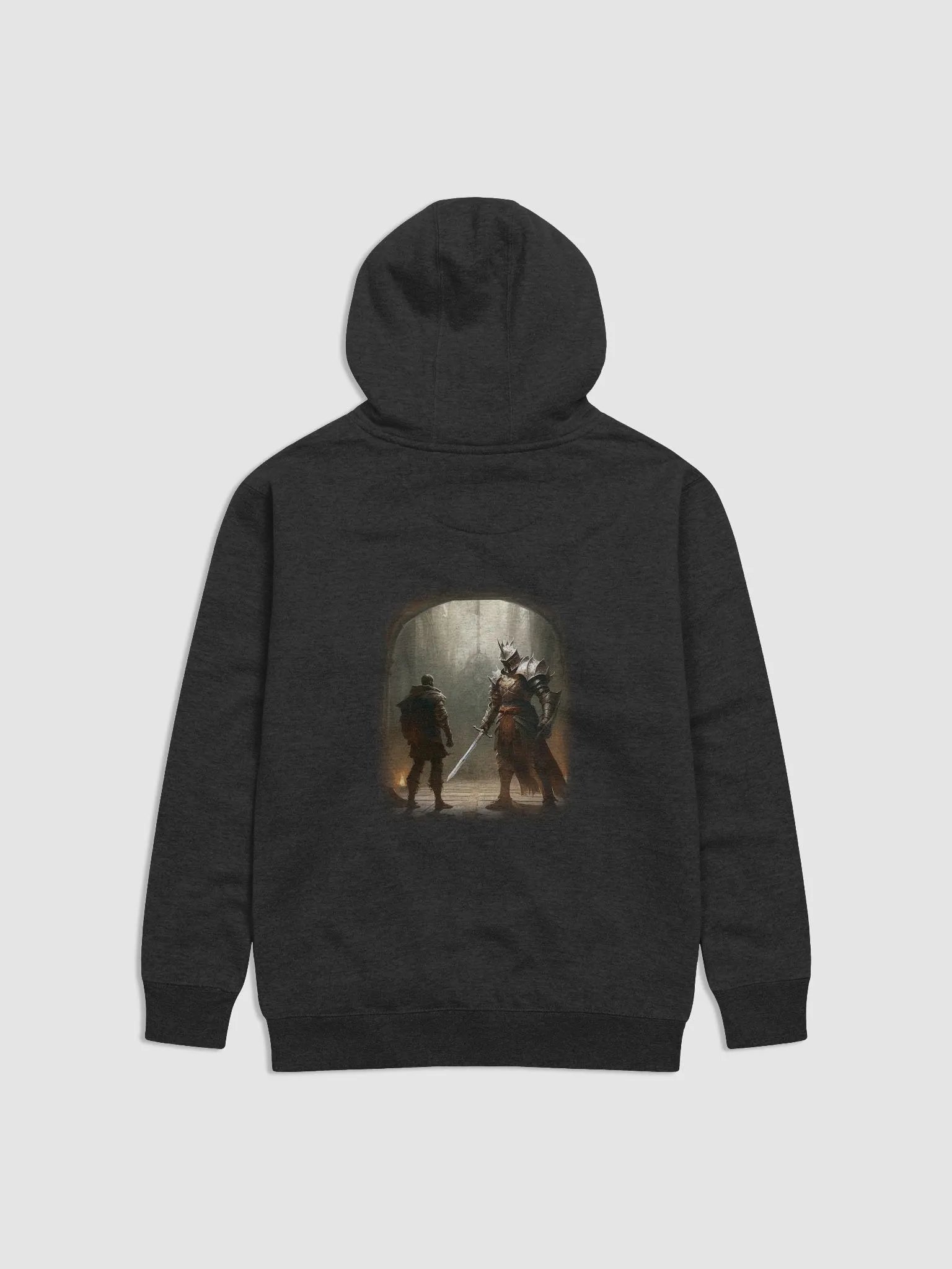 rather die than dodge rear print hoodie product image (2)