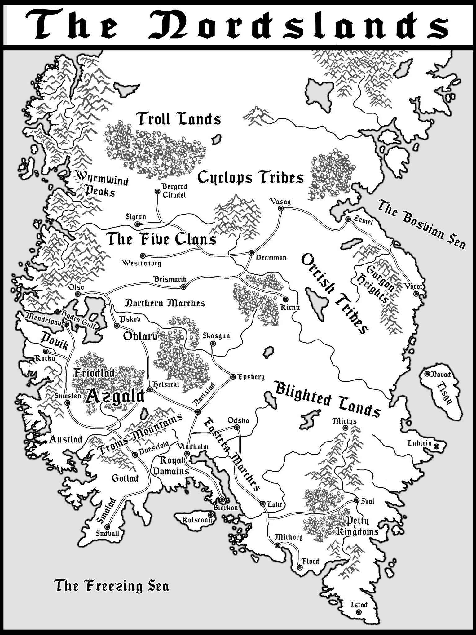 The Nordslands Canvas Print product image (1)