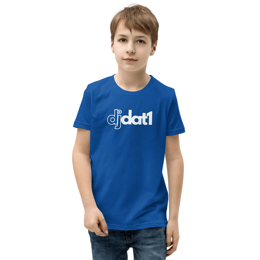 [DJDAT1] Youth T-Shirt (white logo) product image (29)