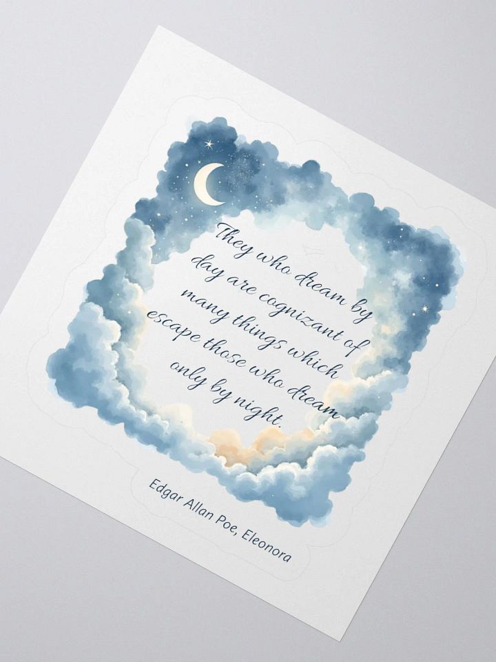 They Who Dream Poe Sticker product image (5)