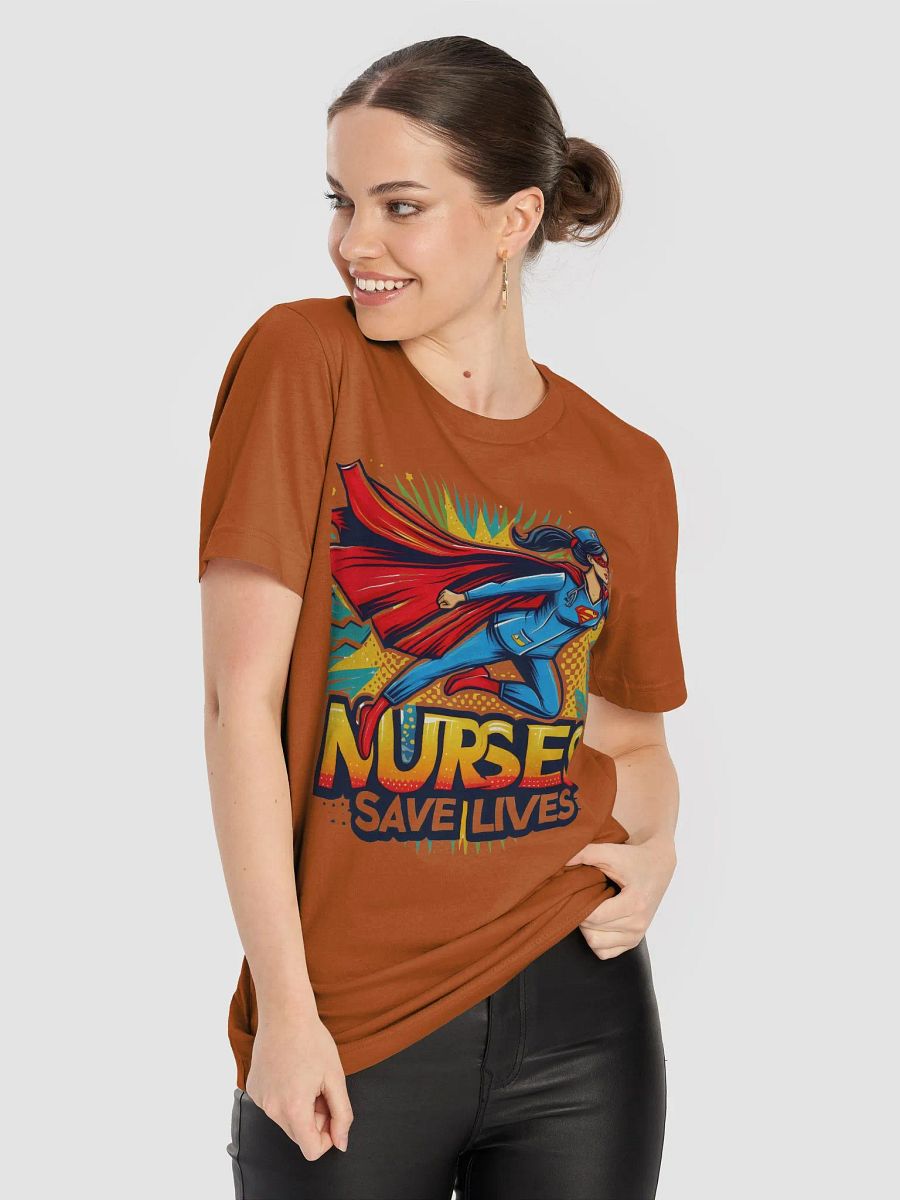 Superhero Nurse Saves Lives T-Shirt product image (86)