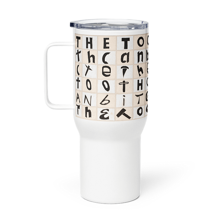 The Tooth Can Bite Travel Mug product image (1)