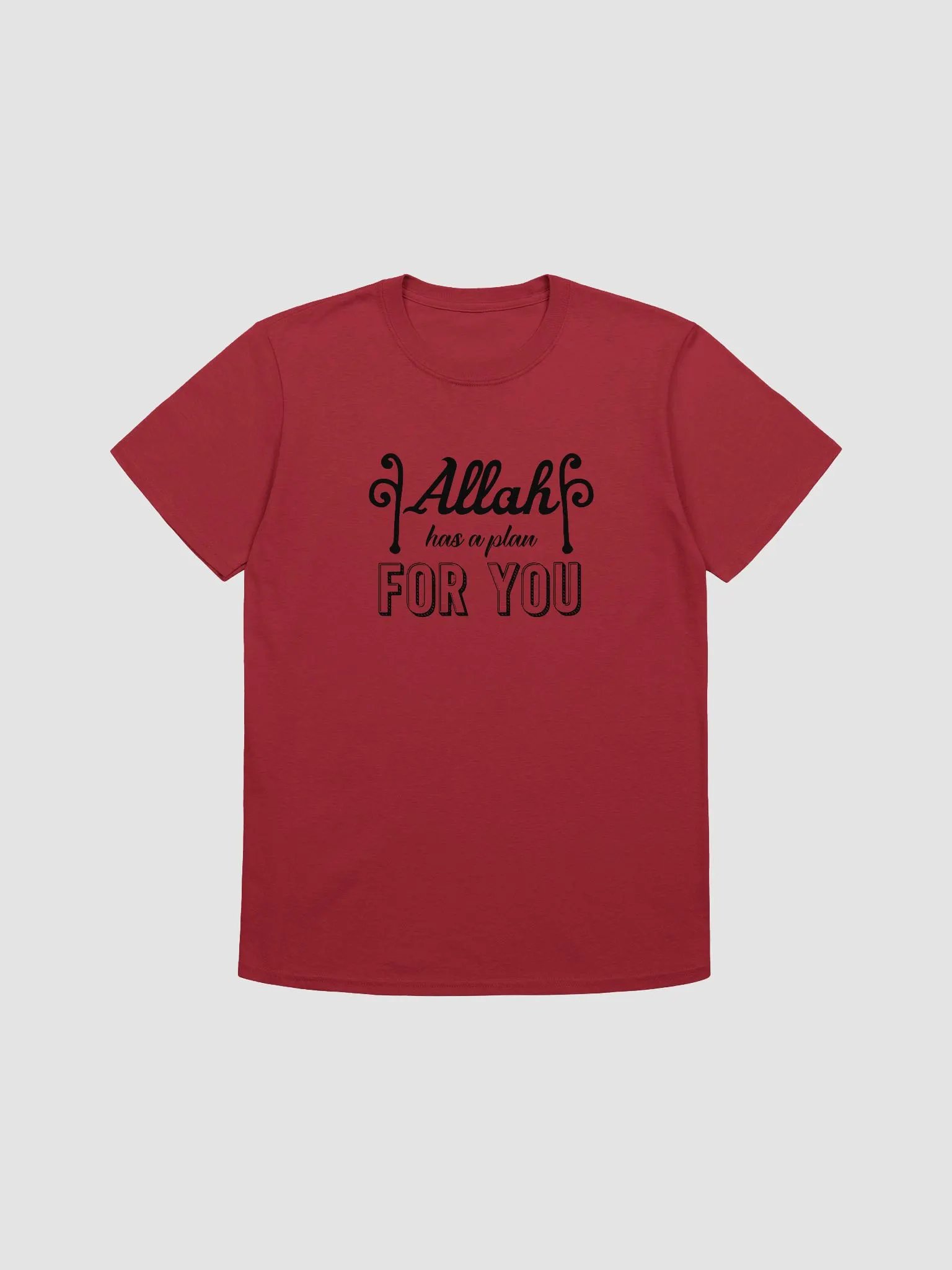 Allah Has a Plan for You Unisex T-Shirt product image (1)