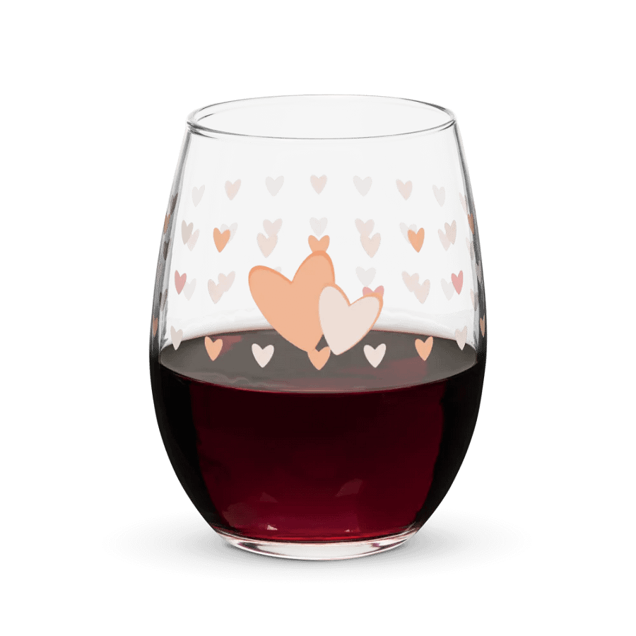Simply Peachy Wine Glass product image (5)