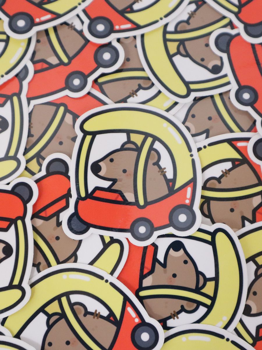 Bear Car Sticker product image (2)