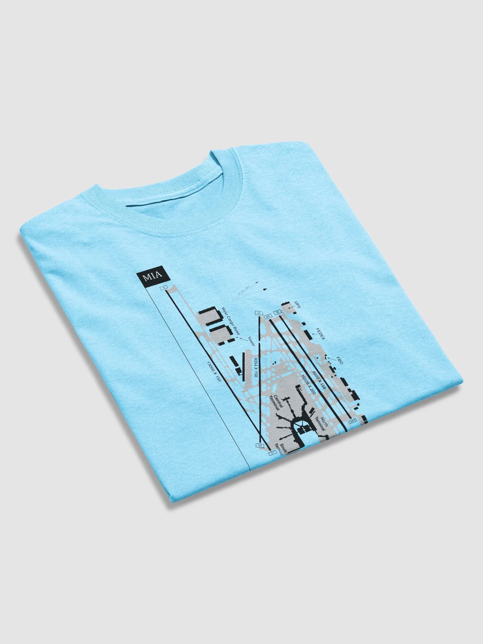 Miami Int'l Airport Runway Tee product image (4)
