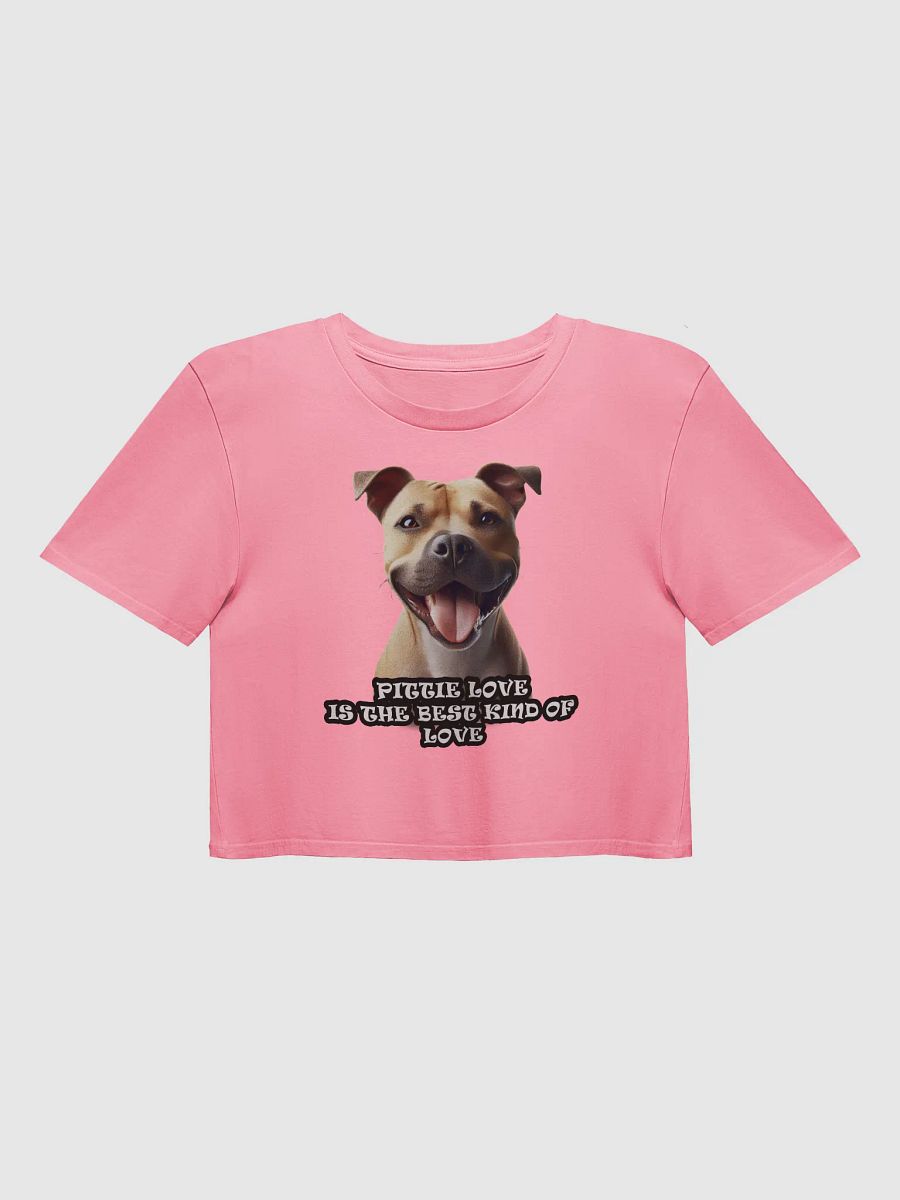 Pittie Love Crop Top product image (17)