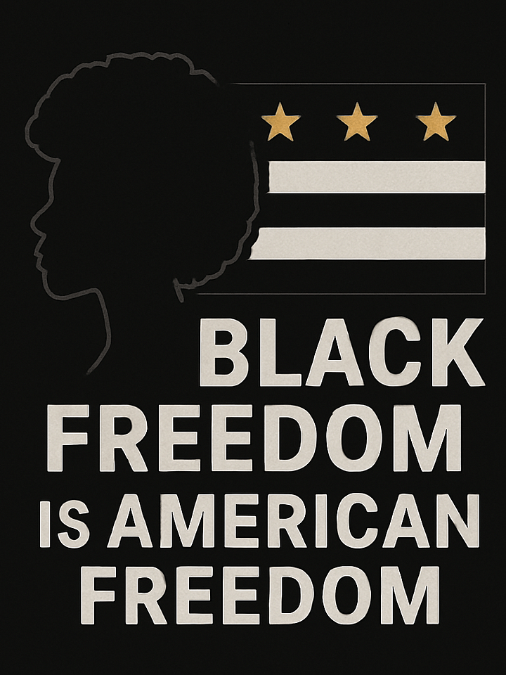 Black Freedom is American Freedom - Juneteenth Tumbler product image (1)