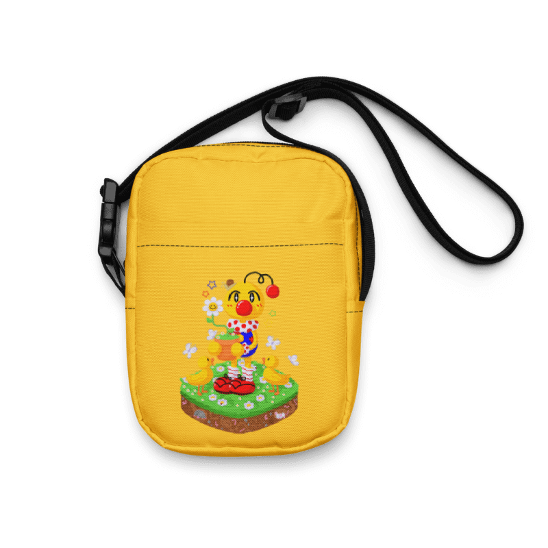 Yellow Boyoyoing Flower Pot Island Small Utility Crossbody Bag product image (5)