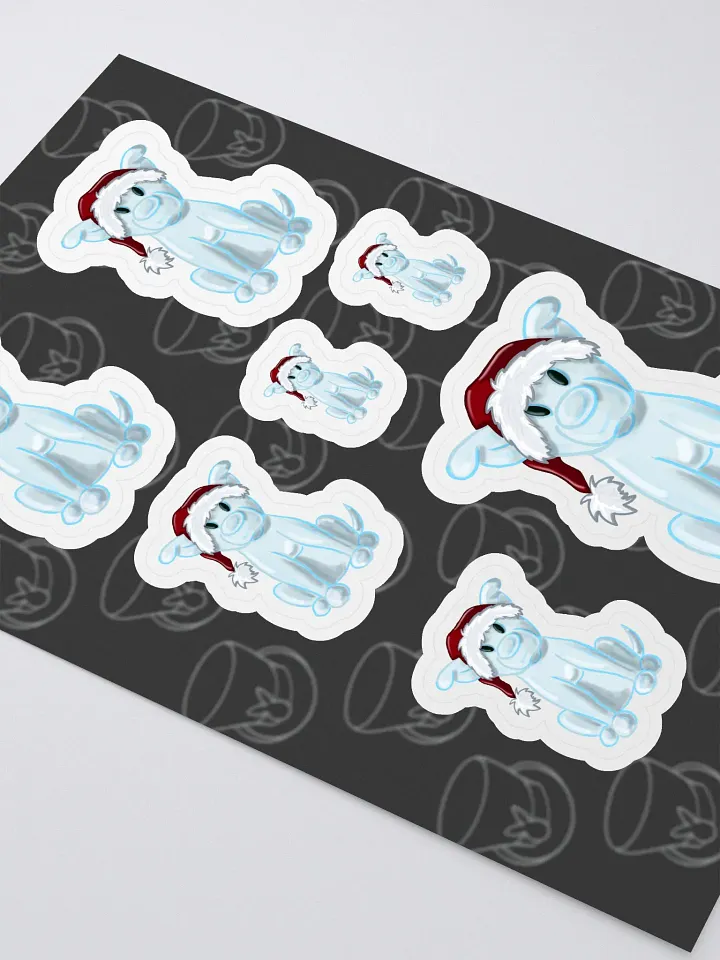Snow Pup Stickers product image (2)