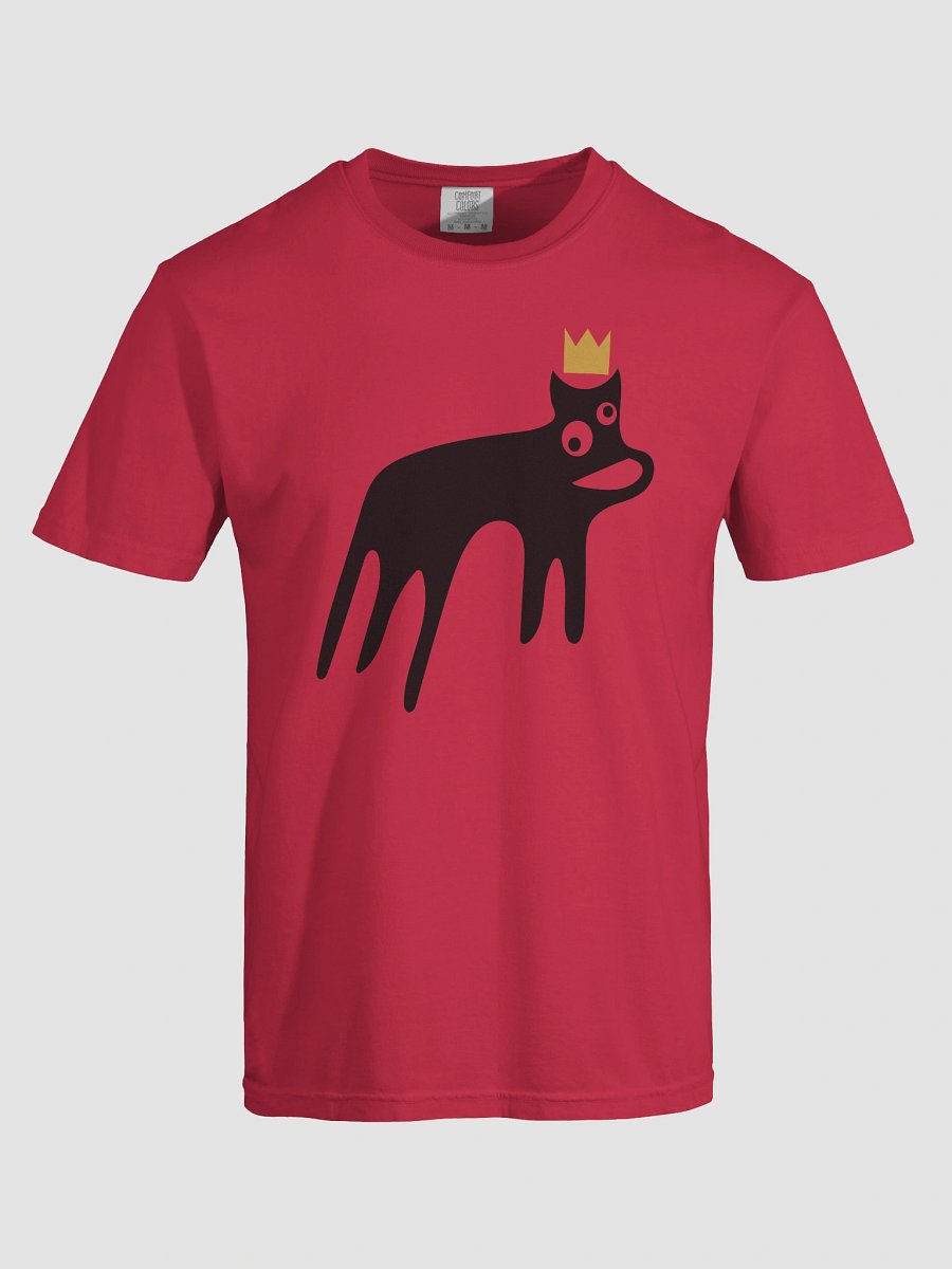 The Crowned Dumb Cat. Dumb black king cat. product image (17)