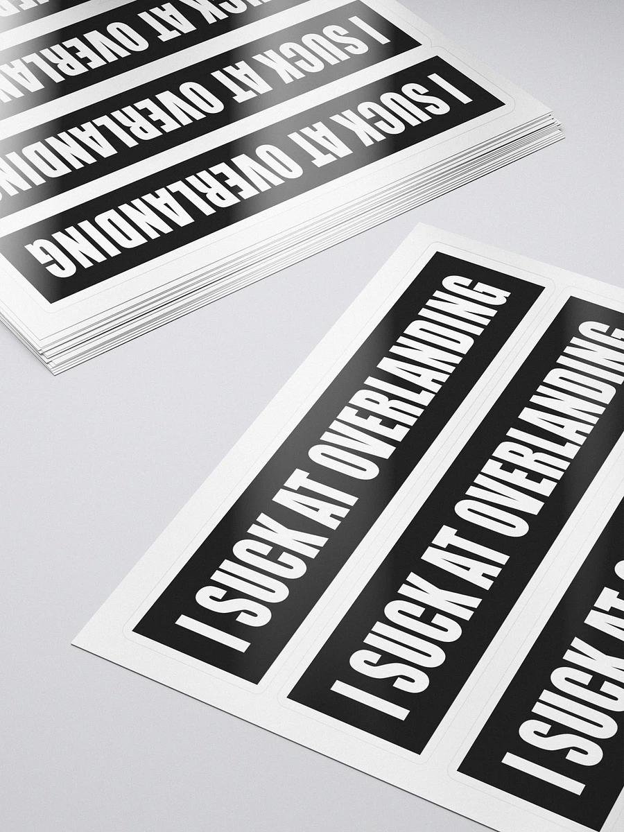 I SUCK AT OVERLANDING | Decal Sheet product image (5)