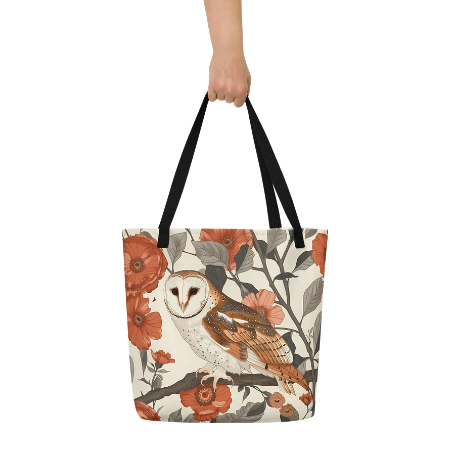 Tote Bag: Owl Vintage Charm Nostalgic Fashion Stylish Design product image (6)
