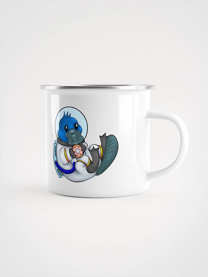 Space Platypus (Enamel Mug) product image (1)