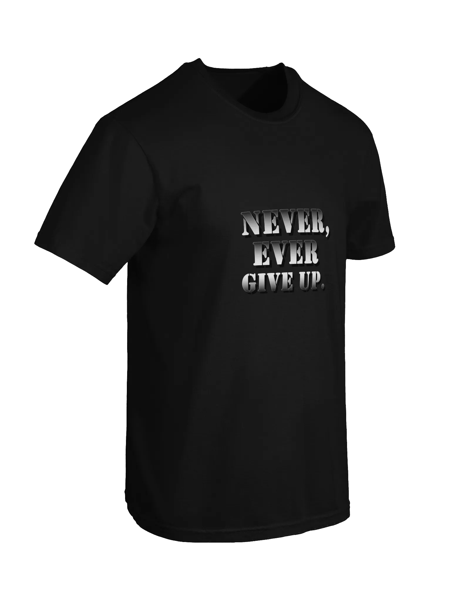 Never Give Up Bold Tee product image (20)