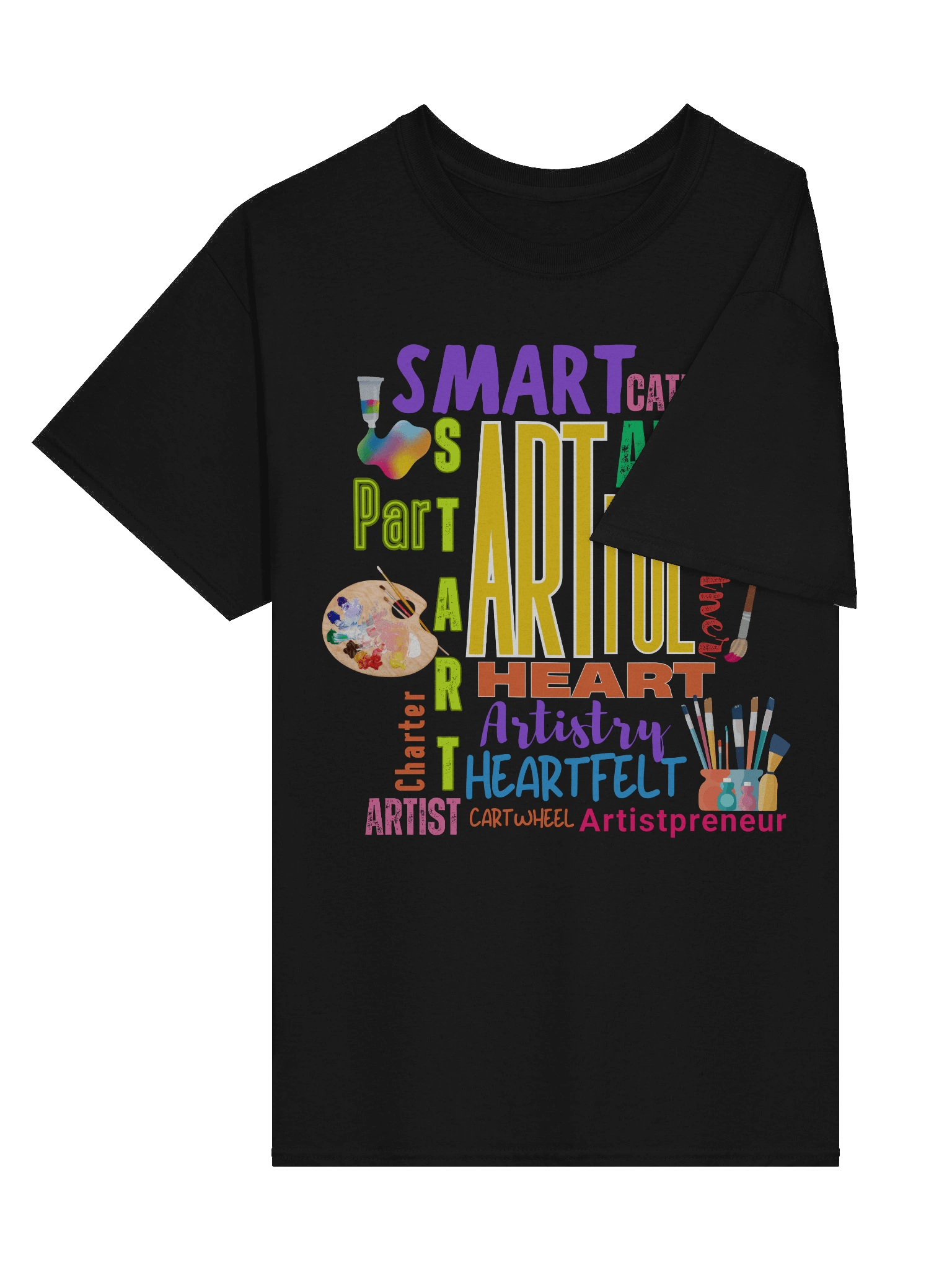 Artistic Vibe Collage T-Shirt product image (3)