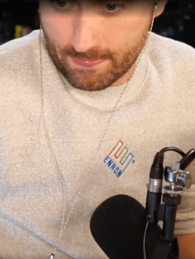 Ceo Enron Crewneck Sweatshirt- Latte product image (4)