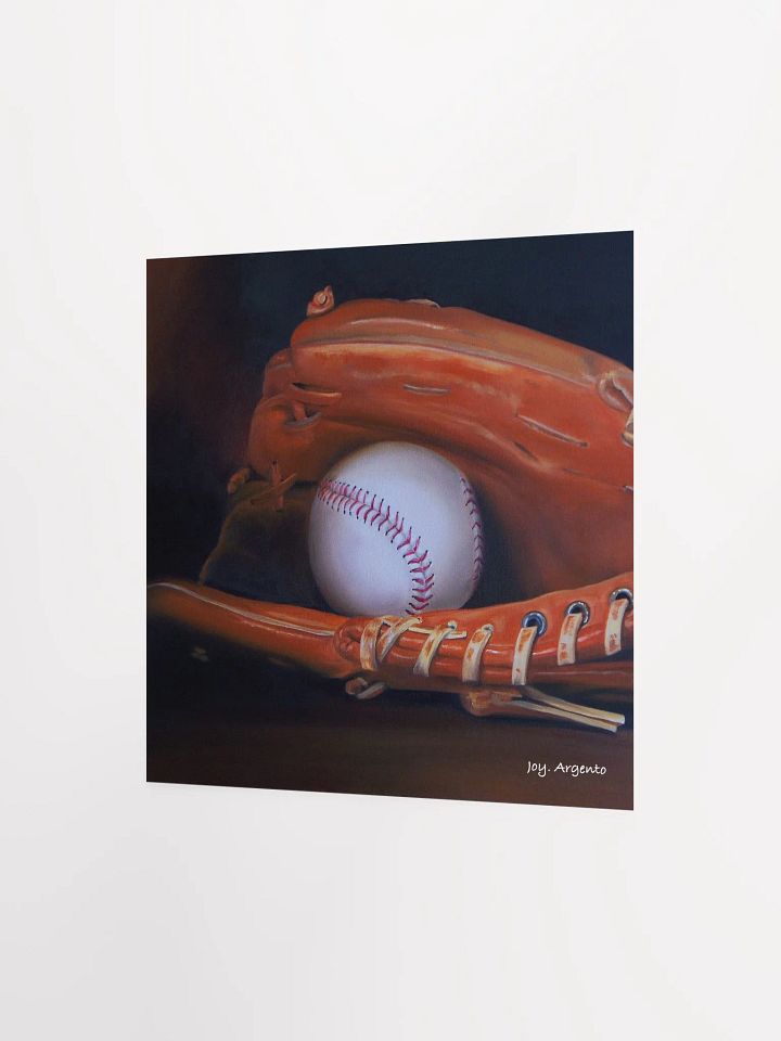 Ball and Glove Print product image (2)