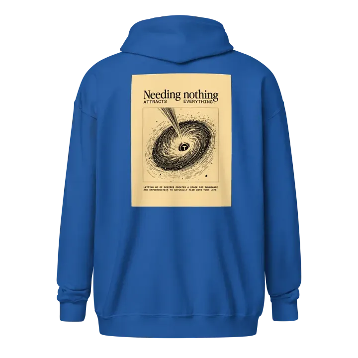 Needing Nothing Zip Hoodie TAO product image (1)