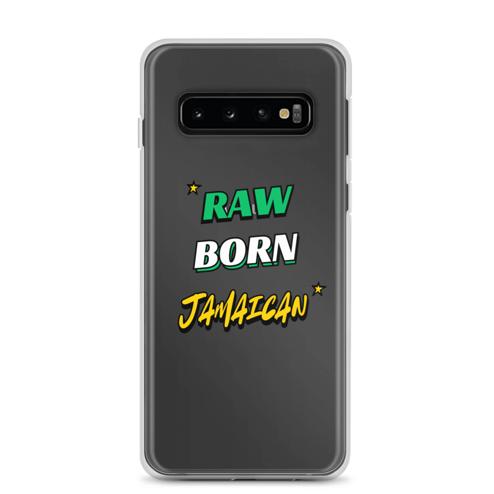 RAW BORN JAMAICAN Samsung® Clear Case product image (1)