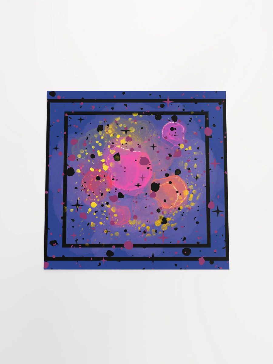 Vibrant Splatter Burst Poster product image (20)