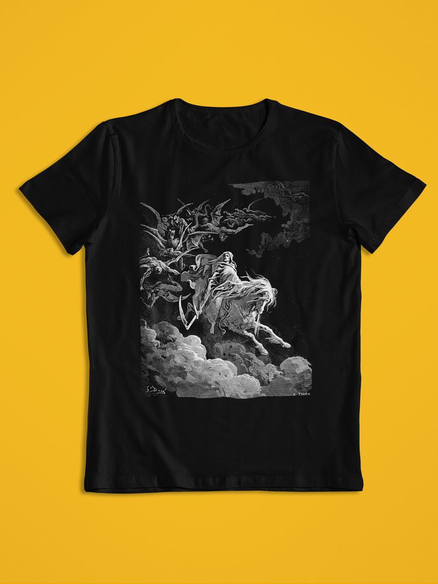 The Vision of Death Gustave Dore Bible Illustration Unisex T-Shirt product image (1)