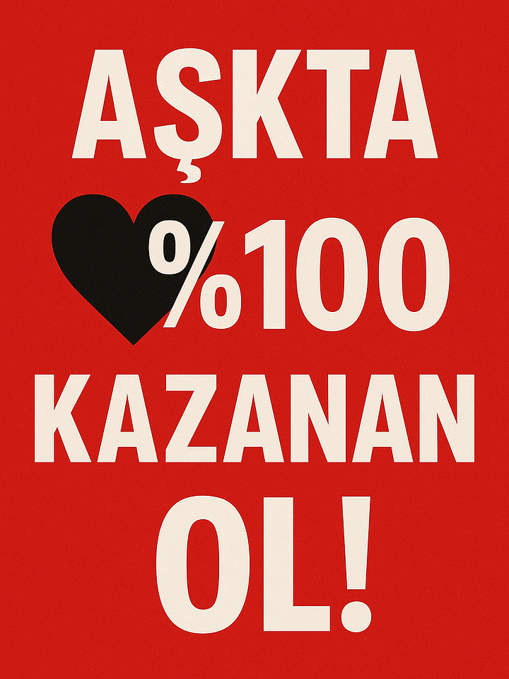 Aşkta %100 Kazanan Ol! E-Kitap product image (1)