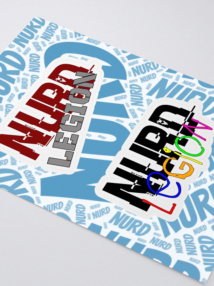 NurdLegion Sticker Set product image (2)