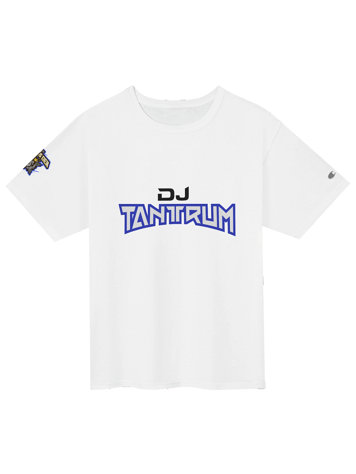 DJ TanTrum Champion T-Shirt (Men's Relaxed Fit) - Cropped Logo product image (1)