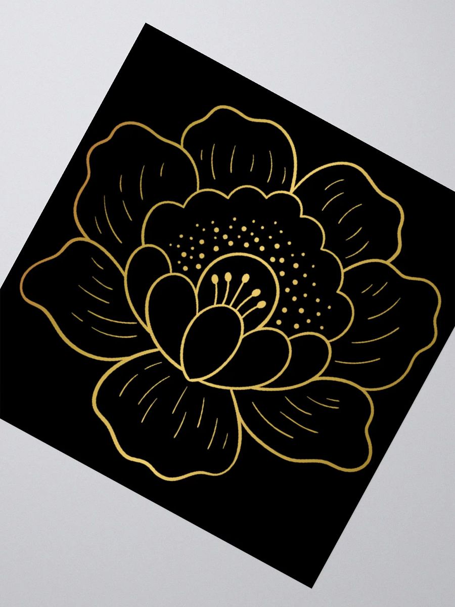 InnerBloom Black Sticker product image (3)