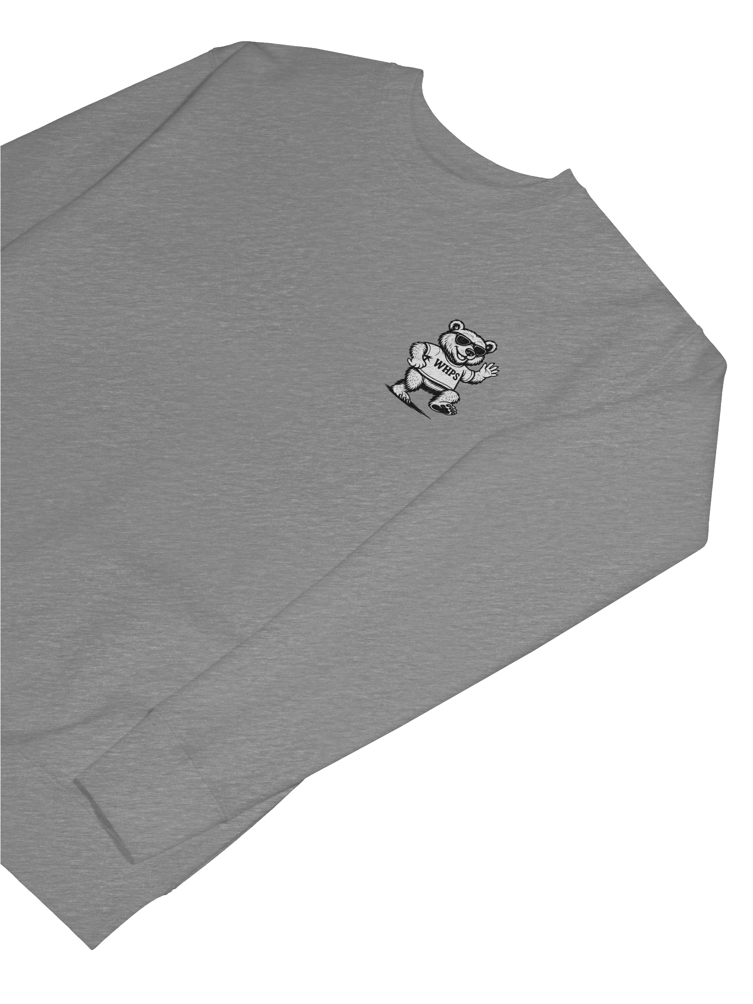 Adult Waving Bear Crewneck Sweatshirt product image (42)