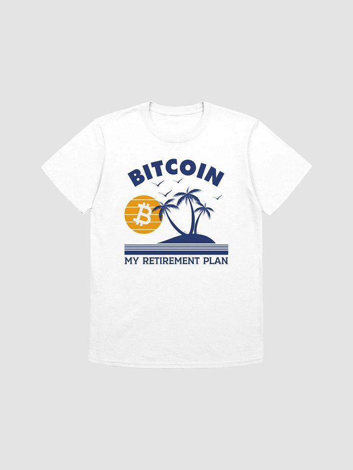Tropical Bitcoin Retirement T-Shirt product image (1)