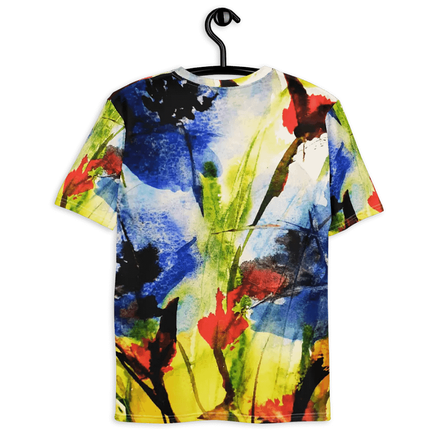 original watercolour painting on tshirt product image (8)