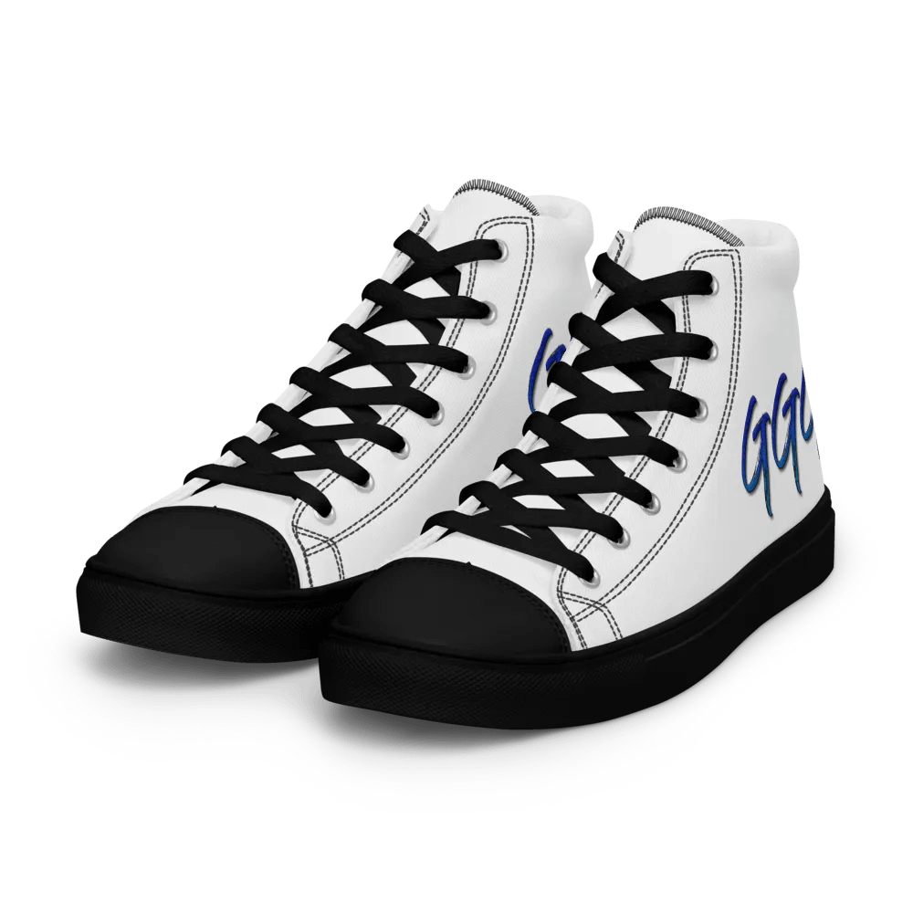GGG Logo Women's High Top Canvas Shoes product image (5)