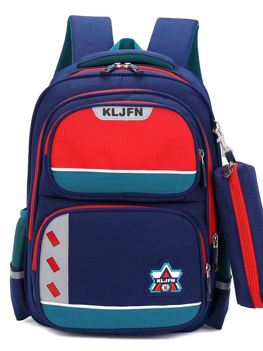 Waterproof Ultra-light Fabric Fashionable Large Capacity Spine Protection Burden Reduction Children's Bags - VIA Onlineshop product image (4)