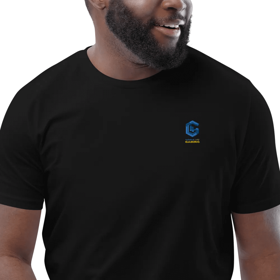 Embroidered Logo Organic Tee HUMBLE LIFE Gaming product image (7)
