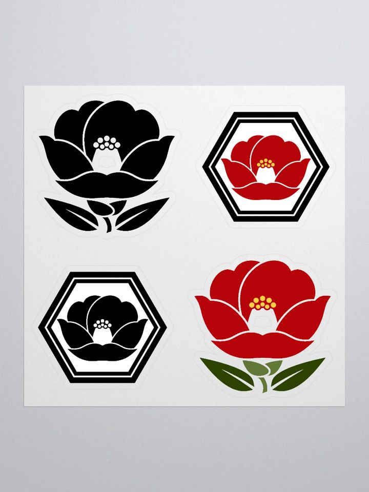 Nest of Smoke Tsubaki Crests & Emblems ✦ Kiss Cut Stickers product image (2)