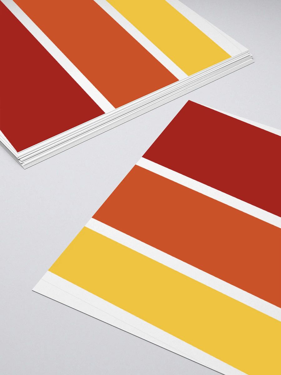 Toyoata Vintage Racing Stripes Stickers product image (12)