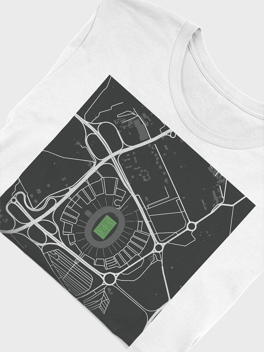 Bari Stadium Black Map Design T-Shirt product image (7)